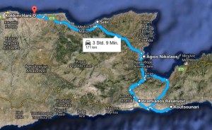 Route Milonas Bramiana Agios